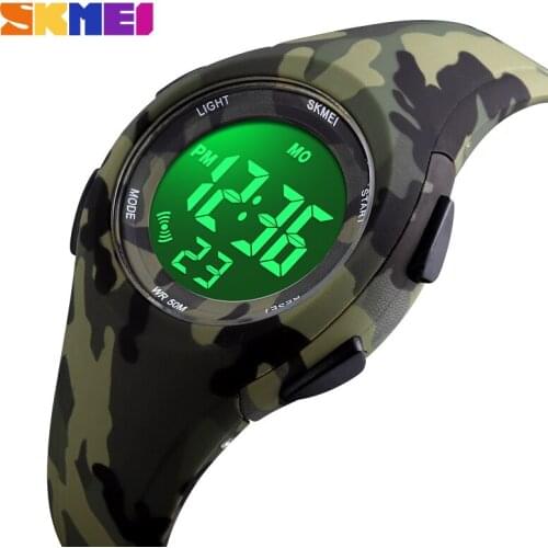 SKMEI Sport Kids Watches Digital Watch Fashion More Colors Watch Children 5bar Waterproof Luminous Display montre enfant 1459
