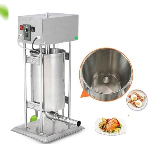 Electric Automatic Sausage Stuffer Filling Processing Equipment Commercial Electric Enema Machine Small Sausage Filling Machine
