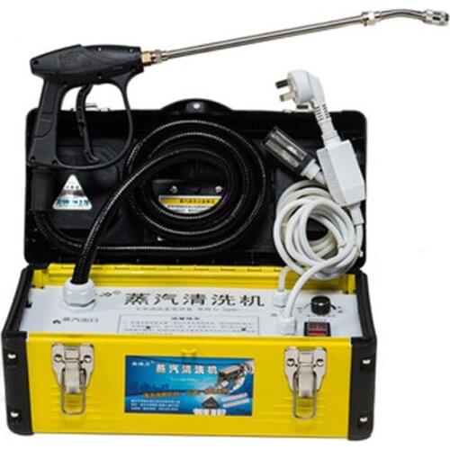 High Temperature High Pressure Electric Steam Cleaner Portable Commercial Appliance Range Hood Car Air Conditioner Clean Tool