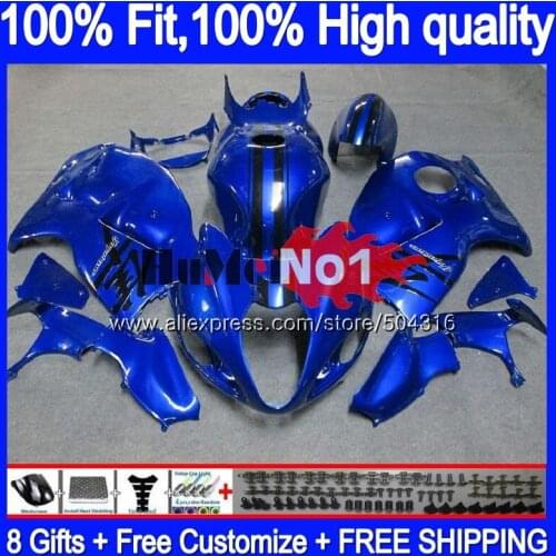 Injection For SUZUKI Hayabusa GSXR 1300 2008 2009 10 11 12 29MC.225 GSXR-1300 GSXR1300 08 09 2010 2011 2012 Glossy blue Fairing