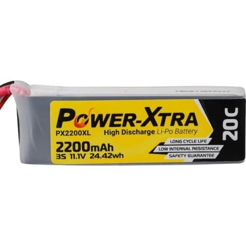 Power-Xtra PX2200XL3S - 3 S1P - 11.1V 2200 mAh Li-Polymer Battery-20C 293065333