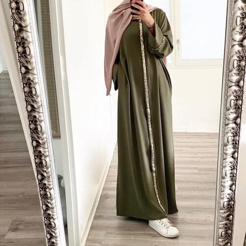 Muslim Hijab Dress Islam Dresses Abaya Kaftan Dubai Turke Abayas For Women Djellaba Caftan Marocain Soiree Robe Femme Musulmane