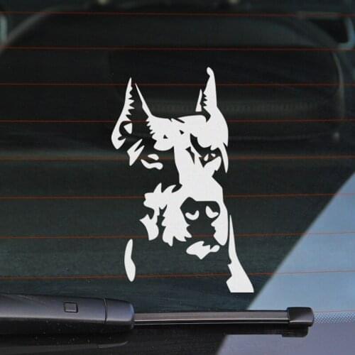 10 Pieces Customization Mr Dog Stickers Decal Car-Styling For vw audi ford bmw Honda Toyota opel Nissan SEAT Renault accessories
