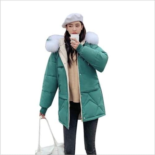 New Womens Jackets Parkas mujer 2018 Winter Jacket Women Warm Parka female Thick Solid Winter Woman Coat Plus Size Z59
