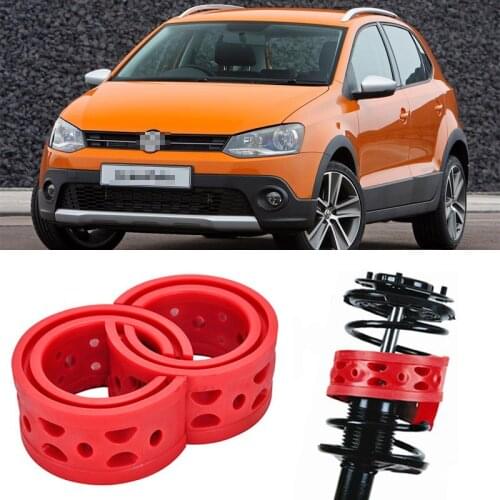 2pcs Size B Front Shock Suspension Cushion Buffer Spring Bumper For Volkswagen Cross Polo