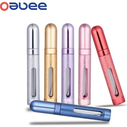 12ml Portable Mini Travel Perfume Bottle Atomizer Refillable Empty Spray Bottle for Women Men Spray Scent AftershaveDropshipping