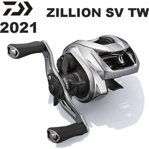2021 NEW DAIWA ZILLION SV TW 100H 100HL 1000 1000L Left Right Hand Long Shot Prevent Explosion Line Fishing Wheel Made in Japan