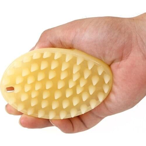 Cat Dog Hair Brush Massage Comb Bathing Hair Loss Cleaning Grooming Tool Puppy Soft Paw Cleaner Dog Supplies Pet Accessories