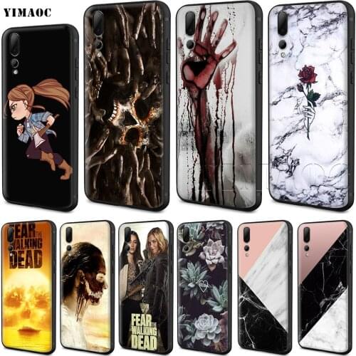 YIMAOC Fear the Walking Dead Silicone Case for Huawei Honor Mate P smart Y7 Y9 8C 30 20 10 8x Nova 3i 3 Lite Pro Prime 2018 2019