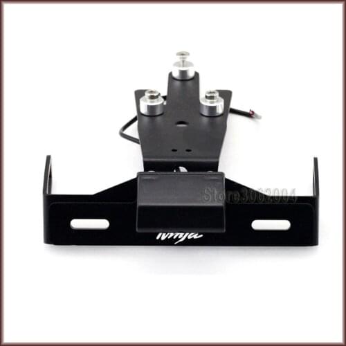 For KAWASAKI ER-6N ER-6F ER6N ER6F NINJA 650R NINJA650 2015 2014 Motorcycle Tail Tidy Fender Eliminator License Plate Holder LED