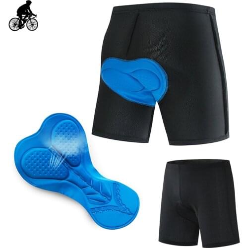Cycling Shorts Men Bicycle Underwear Shockproof Upgrade 5D Gel Sponge Pad MTB Shorts Bike Underpants Road Mountain Bike Downhill