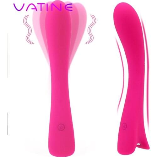 VATINE 9 Speeds AV Rod Vibrator G Spot Magic Wand Sex Products Dildo Vibrator Sex Toys for Woman Female Masturbator