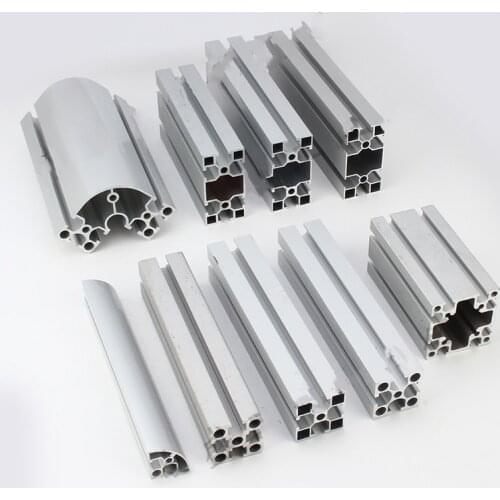 2pcs/lot 3030 Aluminum Profile European Standard Anodized Linear Rail Aluminum Profile 3030 Extrusion 3030 CNC 3D Printer Parts