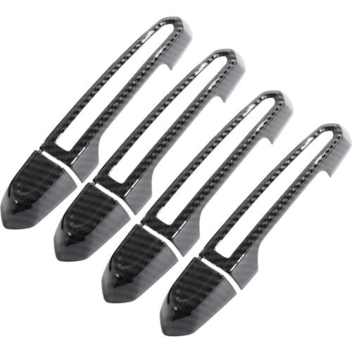 ABS Exterior Door Handle Cover Sticker Trims for Cadillac XT4 XT5 XT6 CT4 CT6 ATS XTS 2013-2021 Car Accessories