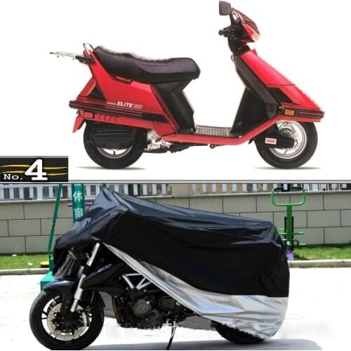 MotorCycle Cover For Honda Elite 150 WaterProof UV / Sun / Dust / Rain Protector Cover Made of Polyester Taffeta