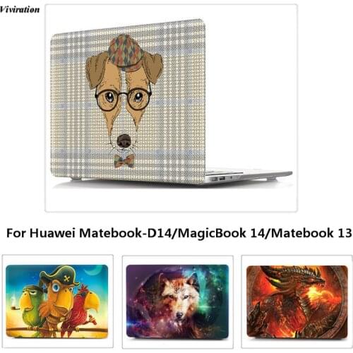 For Huawei Matebook 13 WRT-W19 WRT-W29 MateBook D14 2020 MagicBook 14 NBL-WAQ9HNR Laptop Accessories New Crystal Hard Shell Case