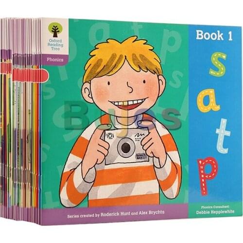 30 Books/set Oxford Reading Tree L1+ Level Natural Spelling Help Children Read English Story Picture Stationery