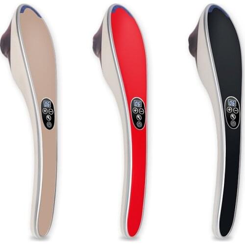 Electric cervical vertebra massager device Vibrating kneading shoulder back neck massager infrared shiatsu Body Relaxation