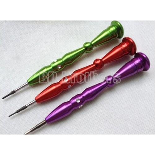 Good quality S2 Steel Aluminium Magnetic Screwdriver Maintenance and dismantling for iPhone Samsung 100pcs/lot