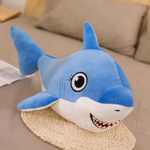 Shark Plush Toys Simulation Stuffed Animal Shark Pillow Creative Funny Dolls