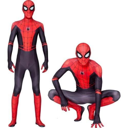 Superhero Jumpsuit Halloween Spiderboy Spiderguy Movie Costume Jumpsuits Bodysuit Romper Cosplay Christmas Costumes Zentai Suit