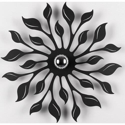 Shadow wall lamp modern creativity iron surface mounted indoor wall lights lighting with e27 220v led bulbs