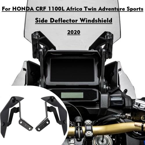 For HONDA CRF 1100L Africa Twin Adventure Sports 2020 Upper Side Deflector Front Wind Deflector Side Windshield
