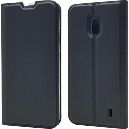 Ultra Slim Magnetic Case For Nokia 2.2 Flip Stand Cover with card slots Fundas Protective Shell