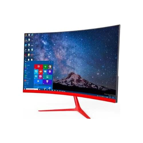24 inch 23.8" LED/LCD Curved Screen Monitor PC 75Hz HD Gaming 22/27 Inch Computer Flat panel display VGA/HDMI Interface
