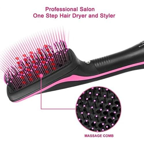 3 in 1 Blower Brush Hairdryer Hairbrush Hair Dryer Brush Blow Dryer Hair Styler Hot Air Comb One Step Hair Dryer and Volumizer