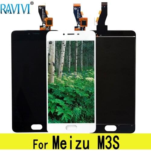 5.0" M3S mini LCD For MEIZU M3s LCD Display Touch Screen Digitizer Assembly Replacement with Frame For MEIZU M3smini