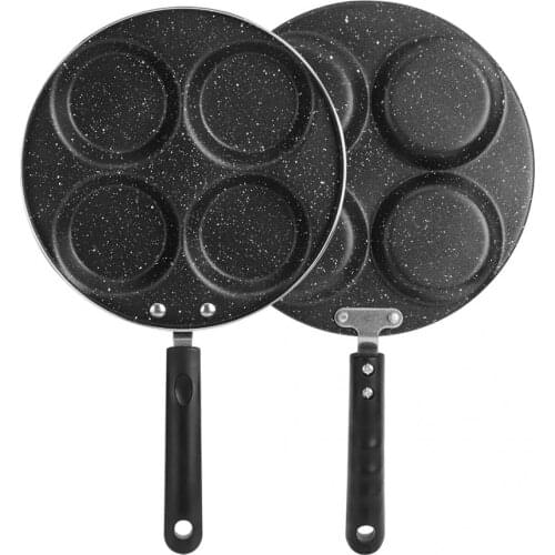 Aluminum Breakfast Frying Pan Non-Stick Cooking Pan with Handle Kitchen Utensils 24.5cm crepieres