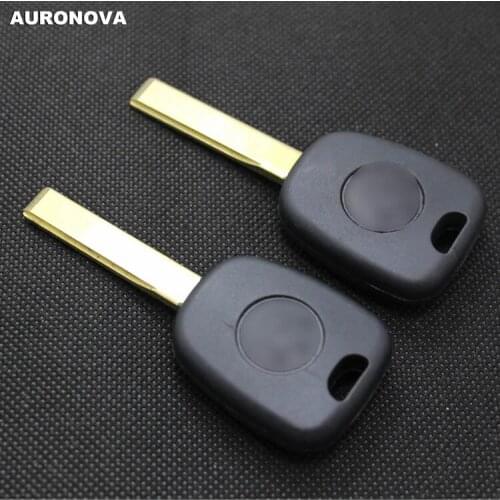 AURONOVA New Replace Original Key Shell for BMW Spare Key Replace Car Transponder Chips Key Shell With Uncut Blade Type 1