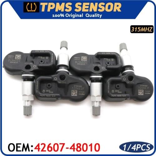 Car TPMS Tire Tyre Pressure Monitoring Sensor PMV-C015 Fit For Toyota Avalon Camry RAV4 Tacoma Land Cruiser 315MHz 42607-06030