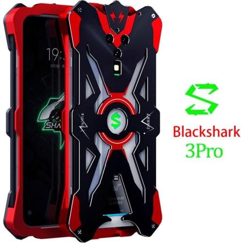 For Xiaomi Blackshark 3 pro Original ZIMON Shockproof Heavy Duty Armor Metal Aluminum Phone Case For Xiaomi BlackShark 3 Case