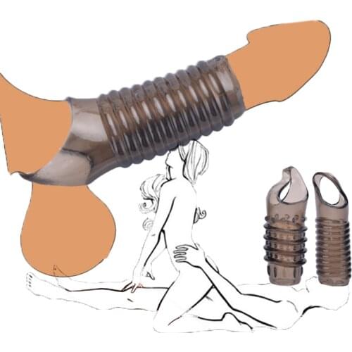 Spike sets mens lock sets sex toys crystals penis loops Reusable Sex Toys For Men Bondage Gear Penis Sleeve Strapon Delayed
