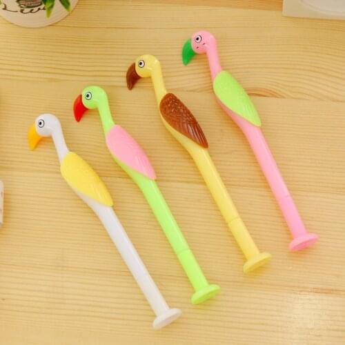Korea creative stationery cute ostrich neutral pen pen black student gift prizes 0.38mm Stationery for office supplies student