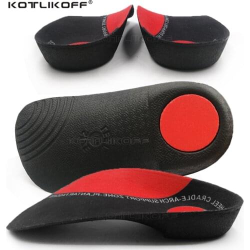KOTLIKOFF Hard Arch Support Orthopedic Insoles For Shoes Flat Feet/High Arches Orthopedic Mat Fixed Heel Pain Relief Care