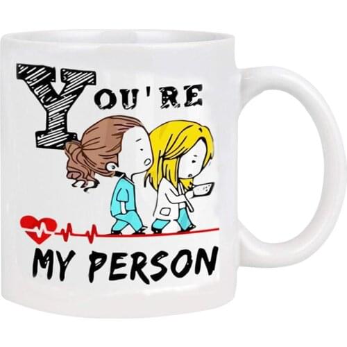 You're my person mug, greys anatomy mug, You are my person mug, greys anatomy gifts, Greys Anatomy quote, youre my person mug