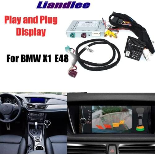 Liandlee Parking Camera Interface Reverse Back Up Camera Kits For BMW X1 E48 CCC CIC NBT EVO Display Upgrade
