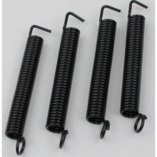 Guyker Guitar Tremolo Bridge Springs(Set of 4) Replacement for Strat ST FR Style Precision Instruments Black
