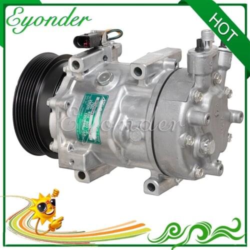 AC A/C Air Conditioning Compressor cooling Pump Clutch 6PK SD7V16 7V16 for Volkswagen SHARAN 2.0 16V 7M5820803A 1149431