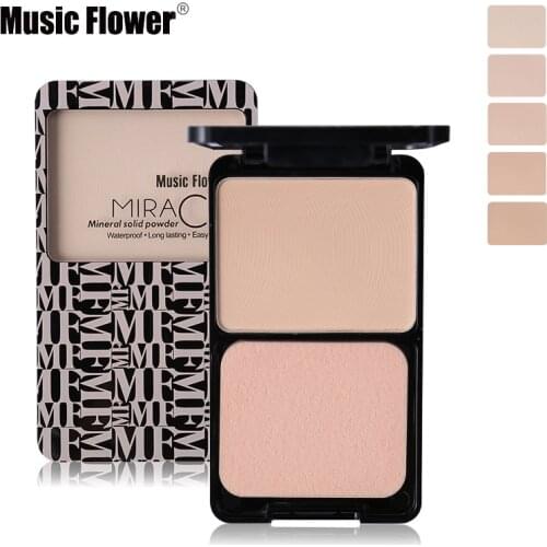 Music Flower Compact Face Powders