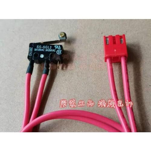 Original New 100% micro switch SS-5GL2 stroke limit switch 3pin with handle roller with line 3A
