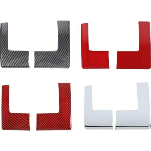 Fit for Dodge Ram 1500 2010-2017 ABS Left & Right Dashboard Panel Cover Decorative Trim 2PCS Interior Car Accessories