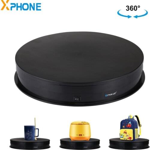 PULUZ 30cm Adjusting Speed USB Electric Rotating Turntable Display Stand Video Shooting Props Turntable