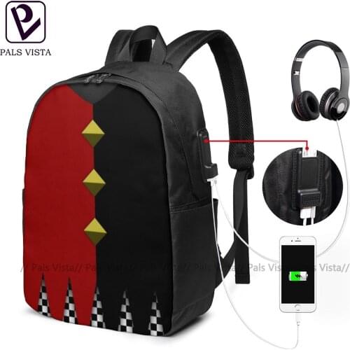 Shaco Backpack Shaco Backpacks Print High quality Bag Multifunction Trendy Mens - Womens Schoolbag Bags