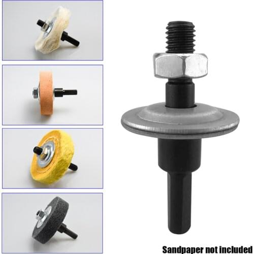 4x Grinder Concrete Granite Stone Cut Electric Drill Extension Rod Spindle Adapter for Grinding Shaft Bench Grinder