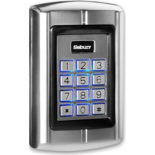 B6 plus-EM IP68 waterproof metal casing standalone EM access control with 20K user and 20K password capacity