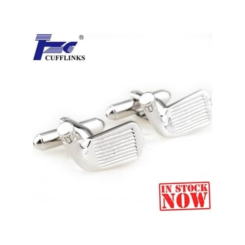 TZG03017 Golf Cufflink Cuff Link 2 Pairs Free Shipping Promotion